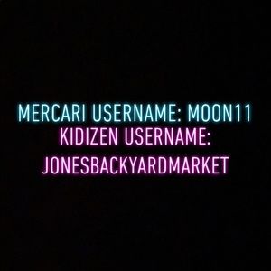 Hey guys I sell way more on Mercari & Kidizen(: